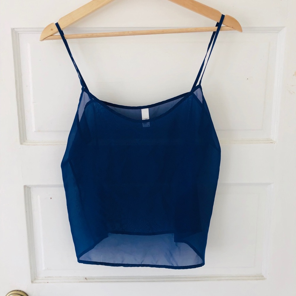 American Apparel chiffon top